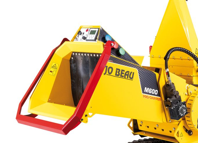 Jo Beau M600 GORILLA gumihevederes aprítógép