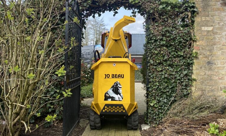 Jo Beau M600 GORILLA gumihevederes aprítógép