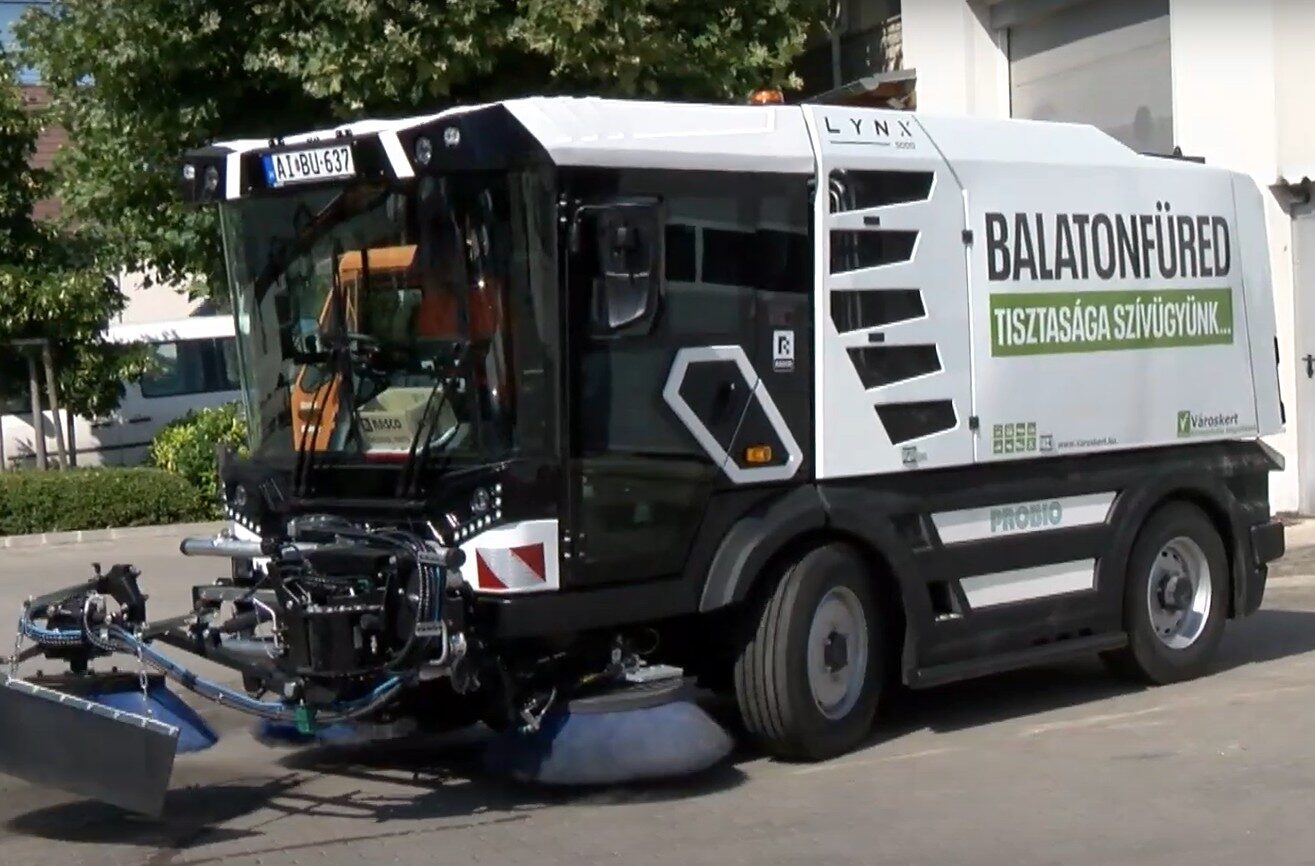 Balatonfüred Rasco Lynx 5000 kompakt seprőgép