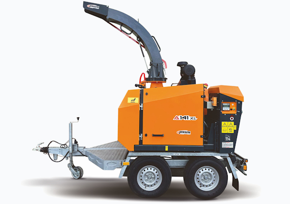JENSEN A141 XL dízelmotoros aprítógép