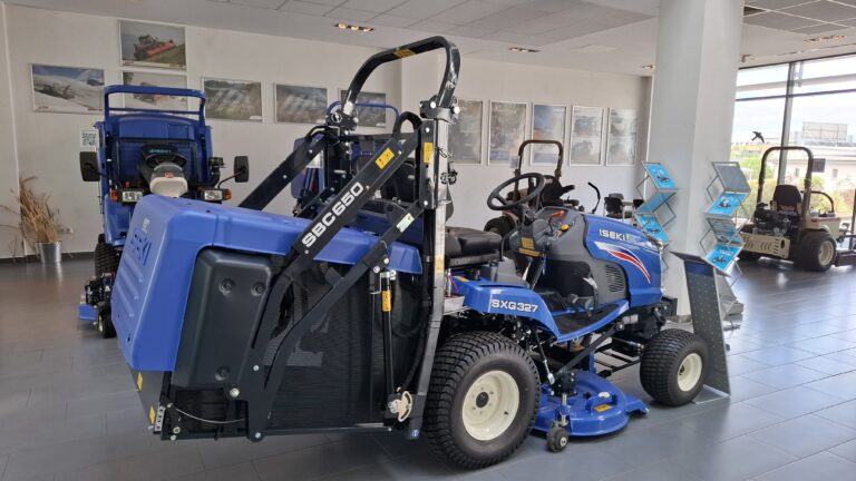 ISEKI SXG 327 dízelmotoros fűnyíró traktor