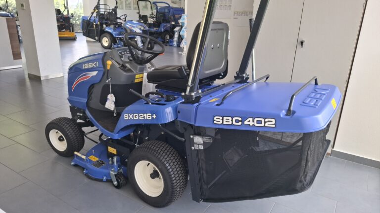 ISEKI SXG 216+ dízelmotoros fűnyíró traktor